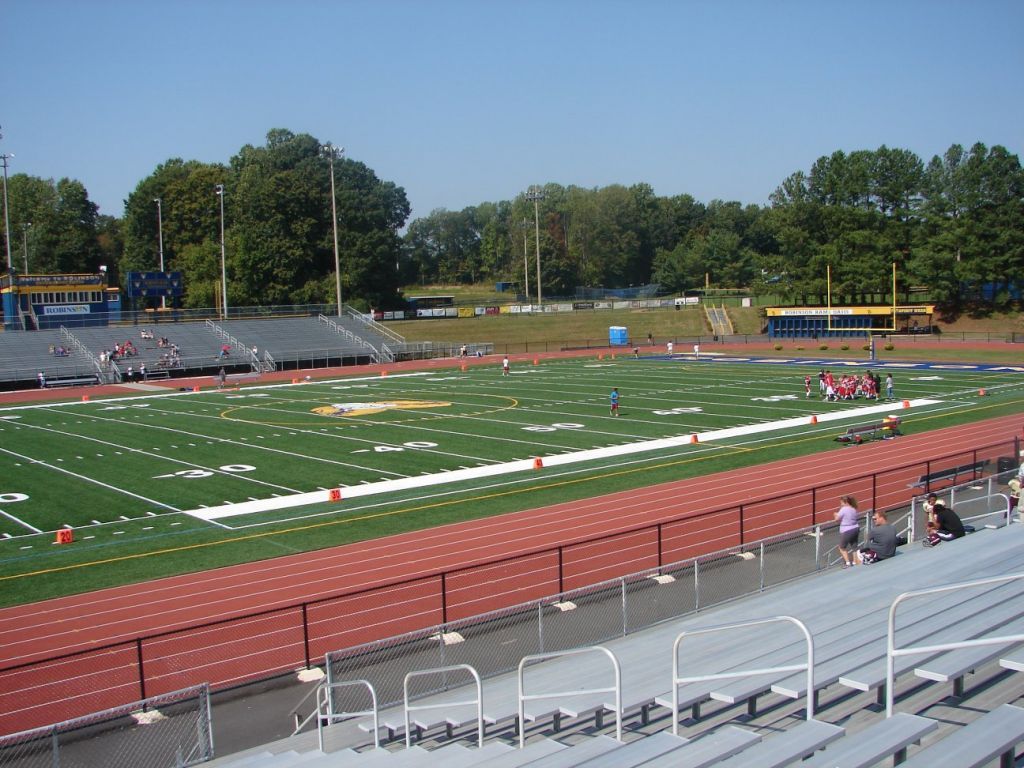 School sports field